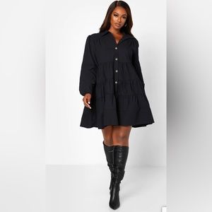 Rebdolls "Back To Work" Oversized Layered Mini Dress